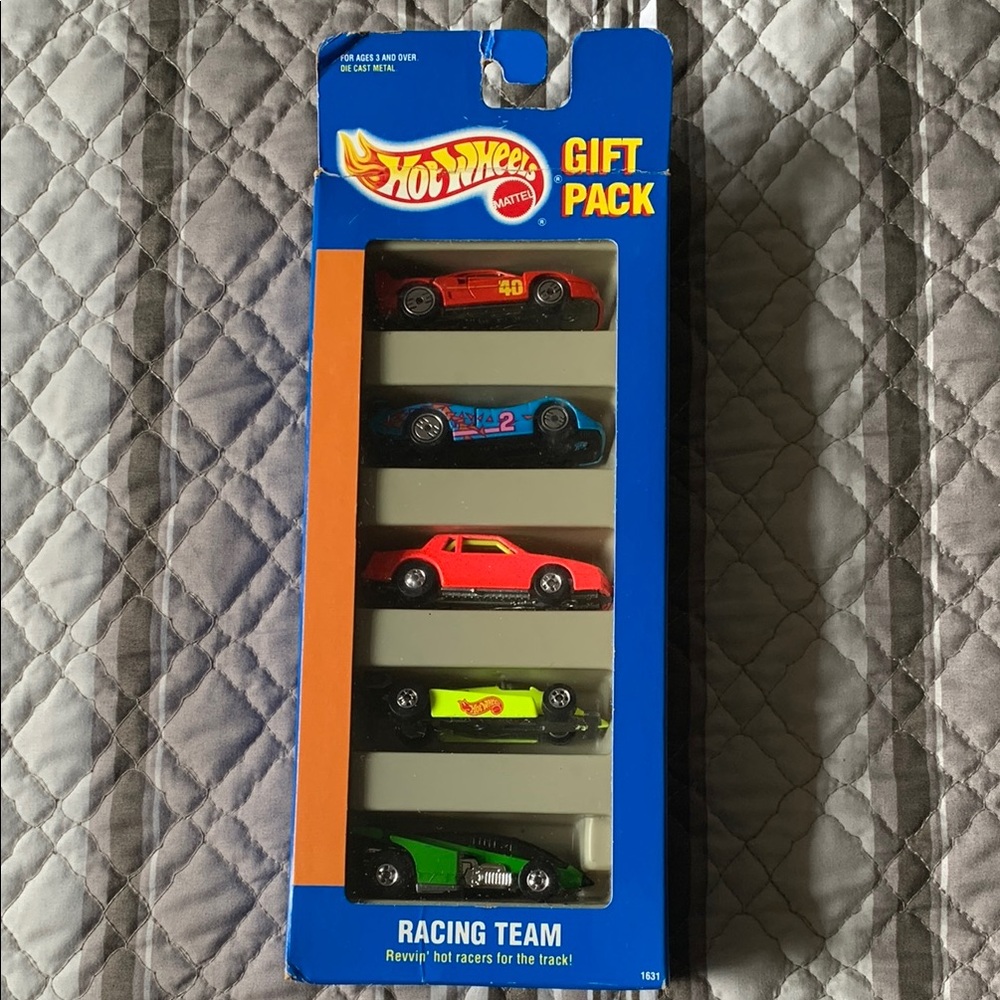 Mattel Hot Wheels Racing Team Die Cast Cars Vintage Collectible Gift Pack 🆕